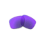 Oakley Silver Polarized Replacement Lenses, Violet Iridium, ROO9262CB 2147