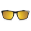 Oakley Silver Sunglasses Polished Black Frame, 24K Iridium Lens-OO9262-05