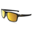 Oakley Silver Sunglasses Polished Black Frame, 24K Iridium Lens-OO9262-05