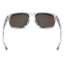 Oakley Silver Sunglasses Polished Clear Frame, Sapphire Iridium Lens-OO9262-06