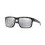 Oakley Sliver Sunglasses 926242-57 - Polished Black Frame, Chrome Iridium Vented Lenses