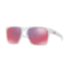 Oakley SLIVER XL OO9341 Sunglasses 934109-57 - Matte Clear Frame, Torch Iridium Lenses