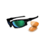 Oakley Split Jacket Sunglasses, Polished Black Frame, Jade Irid Lens OO9099-14