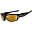 Oakley Straight Jacket Sunglasses, Bronze Polarized Lens, Polished Black Frame 26-238