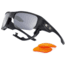 Oakley Style Switch Sunglasses, Matte Black Frame, Warm Grey and Persimmon Lenses OO9194-11