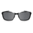 Oakley Tincan Carbon Sunglasses Satin Black/Steel Frame, Black Iridium Polarized Lens-OO6017-02