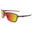 Oakley Tincan Sunglasses Carbon/Carbon Frame, Ruby Iridium Lens-OO6017-07