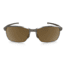Oakley Tinfoil Carbon Sunglasses Titanium/Titanium Frame, Titanium Iridium Polarized Lens-OO6018-05