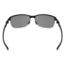 Oakley Tinfoil Carbon Sunglasses Satin Black/Steel Frame, Black Iridium Polarized Lens-OO6018-02