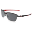 Oakley TinFoil Sunglasses Carbon/Carbon Frame, Black Iridium Polarized Lens-OO6018-06