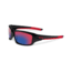 Oakley Valve Mens Sunglasses Polished Black Frame, Red Iridium Lens OO9236-02