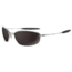 Oakley Whisker Silver Frame w/ Black Iridium Polarized Lenses Sunglasses 26-206
