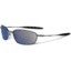 Oakley Whisker Sunglasses, Ice Iridium Polarized Lens, Pewter Frame 26-234