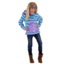 Obermeyer Aiya Fleece Pullover - Girls, Be Cool Geo, Medium, 57029-BE COOL GEO-M