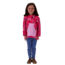 Obermeyer Aiya Fleece Pullover - Girls, Blushing Talave, Extra Small, 57029-BLUSHING TALAVE-XS