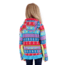 Obermeyer Aiya Fleece Pullover - Girls, County Fair Isl, Small, 57029-COUNTY FAIR ISL-S