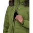 Obermeyer Blossom Down Parka w/Faux Fur - Womens, Saguaro, 4, 11181-21189-4