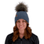 Obermeyer Denver FF Pom Beanie - Womens, Blue Ash, One Size, 18057-21168-ONE SIZE