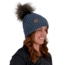 Obermeyer Denver FF Pom Beanie - Womens, Blue Ash, One Size, 18057-21168-ONE SIZE