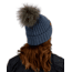 Obermeyer Denver FF Pom Beanie - Womens, Blue Ash, One Size, 18057-21168-ONE SIZE