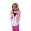 Obermeyer Dream On Fleece Top - Girls, White, Extra Small, 57027-WHITE-XS