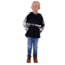 Obermeyer Dyno Fleece Pullover - Boys, Black, Medium, 67023-BLACK-M