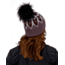 Obermeyer Fair Isle FF Pom Beanie - Womens, Purple Reign, One Size, 18068-21179-ONE SIZE