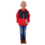 Obermeyer Hayden Hybrid Fleece Jacket - Kids, Red, Large, 77024-RED-L