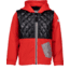 Obermeyer Hayden Hybrid Fleece Jacket - Kids, Red, Large, 77024-RED-L