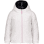 Obermeyer Nifty Reversible Insulato - Girls, White, 5, 54011-WHITE-5