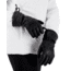 Obermeyer Solstice Leather Glove - Womens, Black, Small, 18043-16009-S