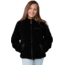 Obermeyer TG Amelia Sherpa Jacket - Girls, Large, Black, 37023-16009-L