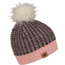 Obermeyer Tucson FF Pom Beanie - Girls, Pink Sand, One Size, 38016-21050-ONE SIZE