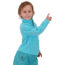 Obermeyer Ultra Gear Zip Top, Baby Blues, Large, 77017-21062-L