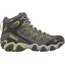 Oboz Sawtooth II Mid B-DRY Hiking Shoes - Mens, Dark Shadow / Woodbine Green, 9, Wide, 23701-DkSh/WdGrn-9-Wide