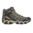 Oboz Sawtooth II Mid B-DRY Hiking Shoes - Mens, Medium, Dark Shadow / Woodbine Green, 7 US, 23701-1061-7-Medium