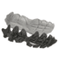 Oboz Sawtooth II Mid B-DRY Hiking Shoes - Mens, Medium, Dark Shadow / Woodbine Green, 7 US, 23701-1061-7-Medium