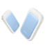 Ocoopa UT4 Young Plus Hand Warmer Rechargeable, Blue on White, UT3056-BU-WH-Plus