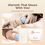 Ocoopa UT4 Young Plus Hand Warmer Rechargeable, Blue on White, UT3056-BU-WH-Plus