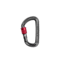 Ocun Falcon Screw Carabiner, Anthracite/Red, 2448-Antr/Red