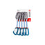 Ocun Hawk QD Combi DYN 11mm Sport Climbing Quickdraw Set, 10cm 5-Pack, Blue, 4077-Blue