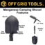 Off Grid Tools Camping Shovel