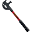 Off Grid Tools Truckers Friend 2 Knife, 5.25 black oxide coated 1055HC steel axe head wit, Red fiberglass shaft with black rubber grip, OGT-TF2RED