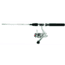 Okuma Boundary Spinning Combo, 20-Sz Reel, With Line, 1BB Electroplated Graphite Spool, 330/6, 260/8, 180/10, 6', B-S-602-20
