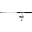 Okuma Boundary Spinning Combo, 40-Sz Reel, With Line, 1BB Electroplated Graphite Spool, 410/8, 290/10, 260/12, 8', B-S-802-40