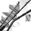 Okuma East Coast Series Hybrid 6' 1pc XH.24 ton carbon &amp; e-glass blank Alum rod gimbal Alp SS guides zircon inserts 3yr.LW, ECS-TRB-601XH