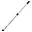 Okuma Fishing Tackle Tundra Pro Spinning Rod, 7ft, Medium, Moderate Fast, 2 Pieces, TXP-S-702M
