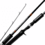 Okuma Kokanee Black Rod, Medium Lite 1 Piece, Rod Fuji Reel Seat 24 Ton Carbon For Jigging For Kokanee, 66, KBJ-C-661ML
