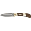 Old Timer Knife Ironwood 3'' Plain Edge Blade W/pckt Clip