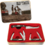 Old Timer Knife Laminate Sharp Finger 3-peice Tin Promo Q4